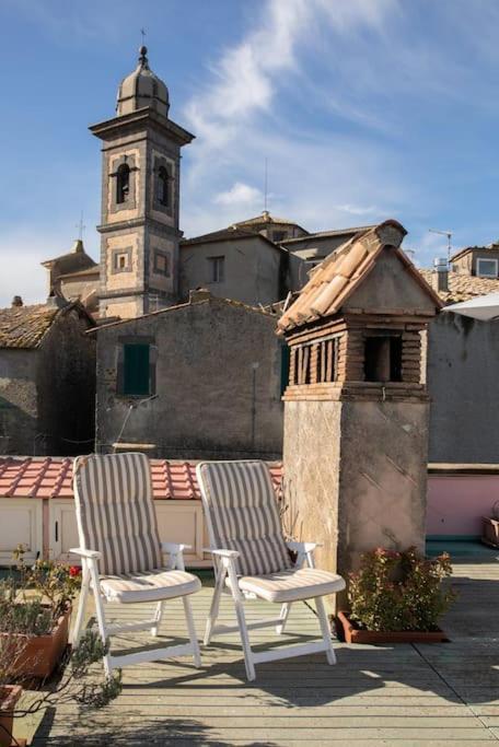 Apartamento La Terrazza Nel Borgo Bracciano  Exterior foto
